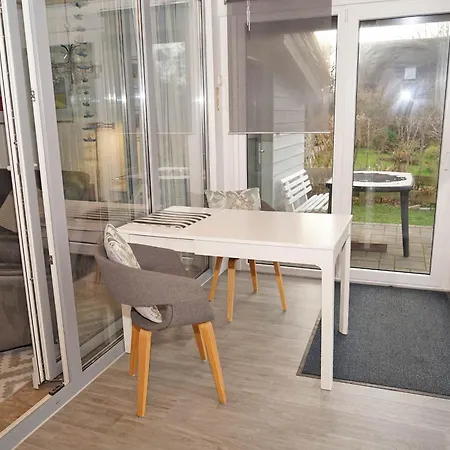 Blockhaus Mit Wintergarten Und Kamin * Damp